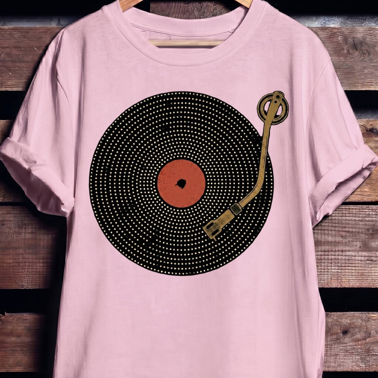 Vinyl Record Tonearm Tee