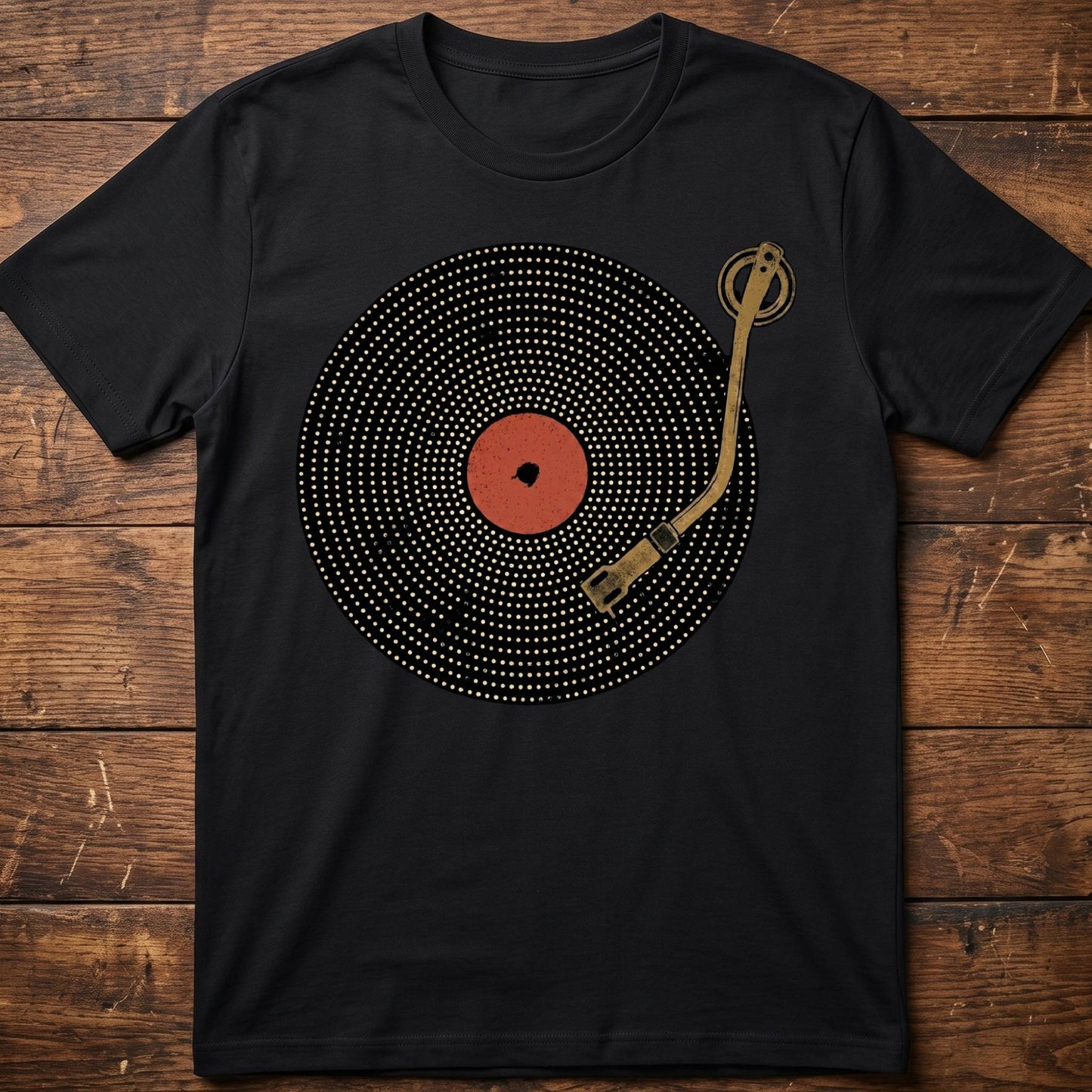 Vinyl Record Tonearm Tee