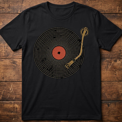 Vinyl Record Tonearm Tee