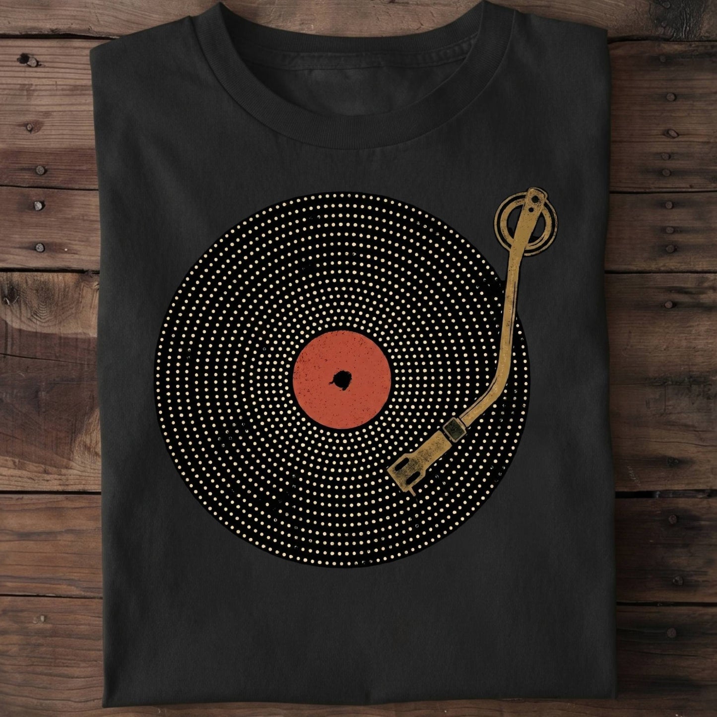 Vinyl Record Tonearm Tee