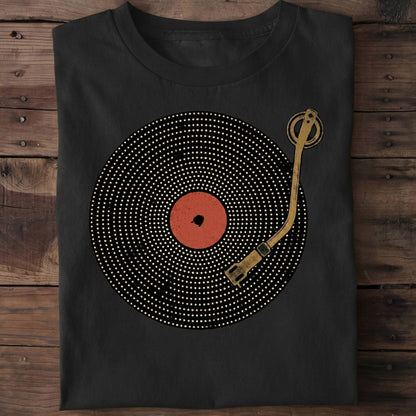 Vinyl Record Tonearm Tee