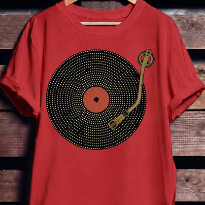 Vinyl Record Tonearm Tee