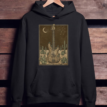 Wild West Bass Guitar T-Shirt - Unisex Standard Hoodie