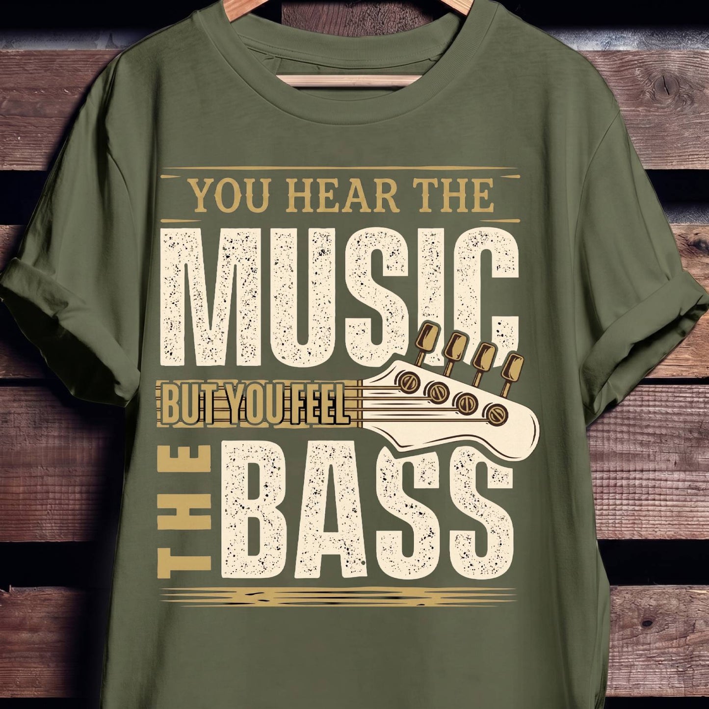 You Feel The Bass Tee - The Music Frontiers
