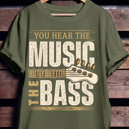 You Feel The Bass Tee - The Music Frontiers
