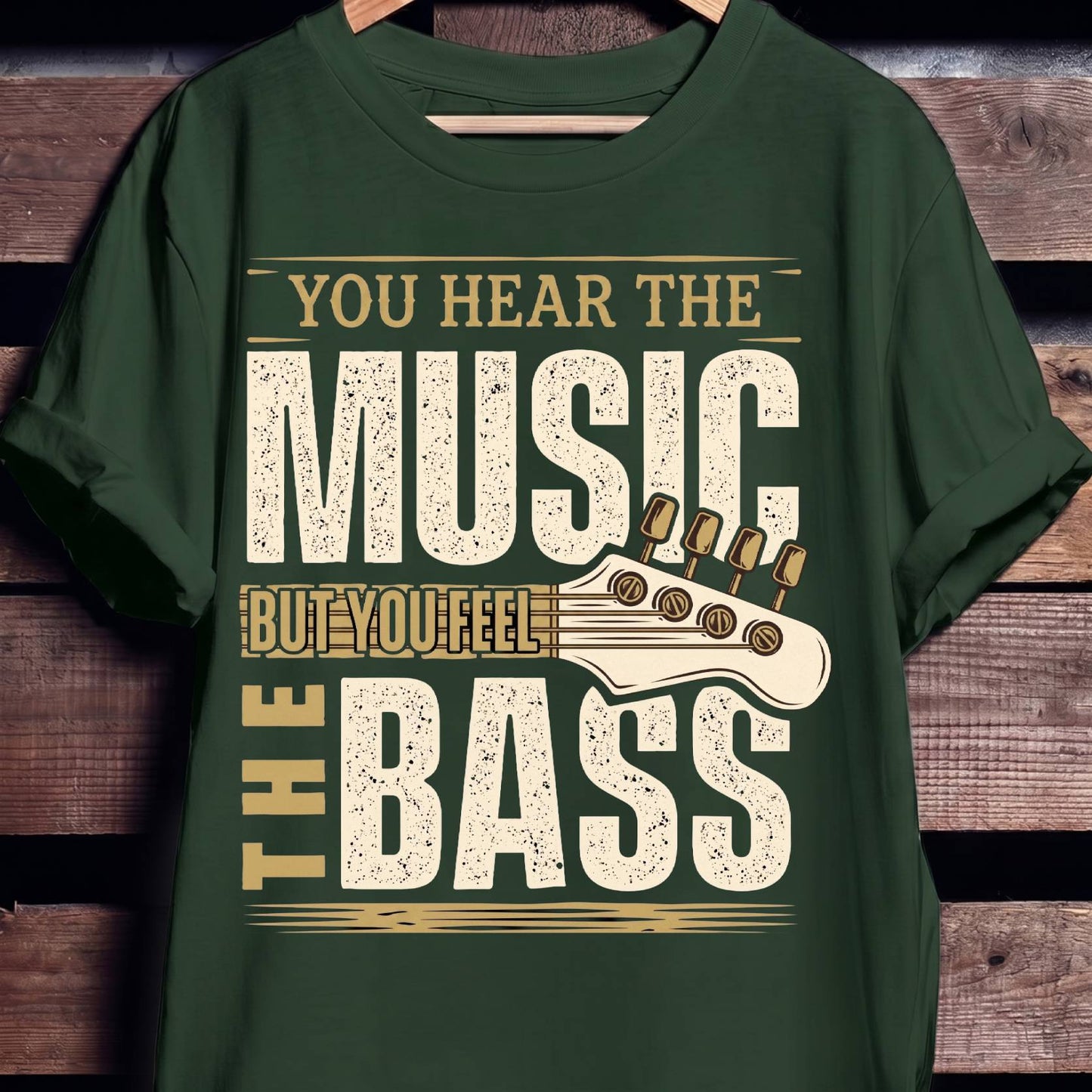 You Feel The Bass Tee - The Music Frontiers