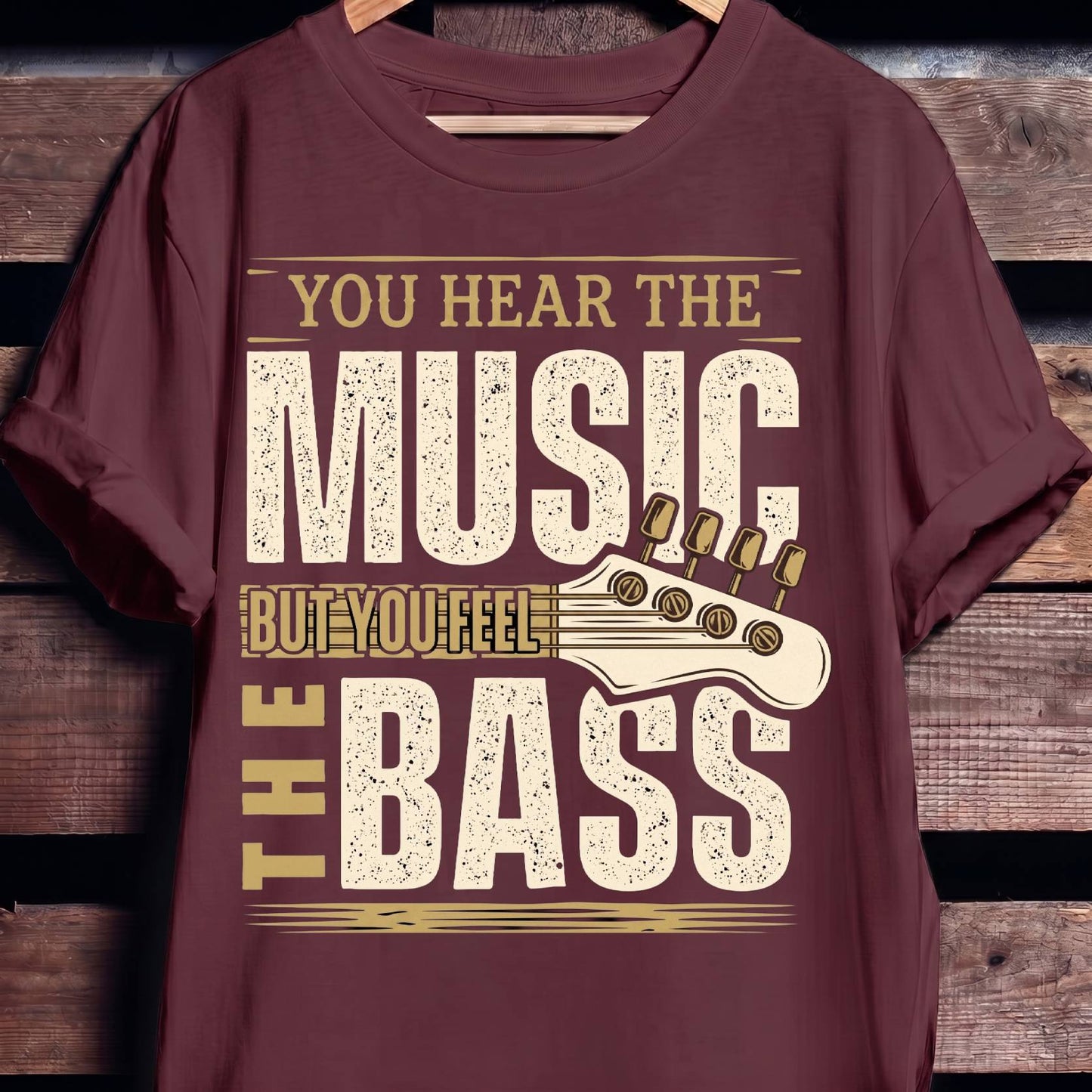 You Feel The Bass Tee - The Music Frontiers