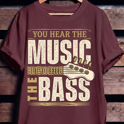 You Feel The Bass Tee - The Music Frontiers
